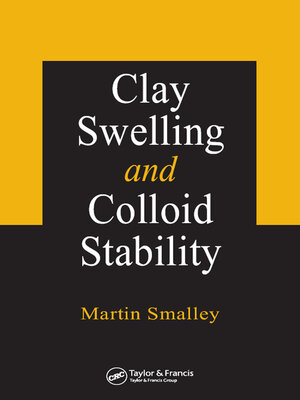 cover image of Clay Swelling and Colloid Stability